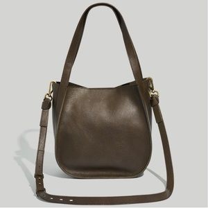 Madewell Sydney Shoulder Bag Gently Used Green leather RARE COLOR! $178